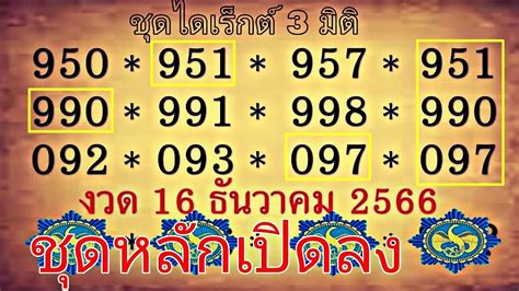 Thai Lottery 3up Direct Set .